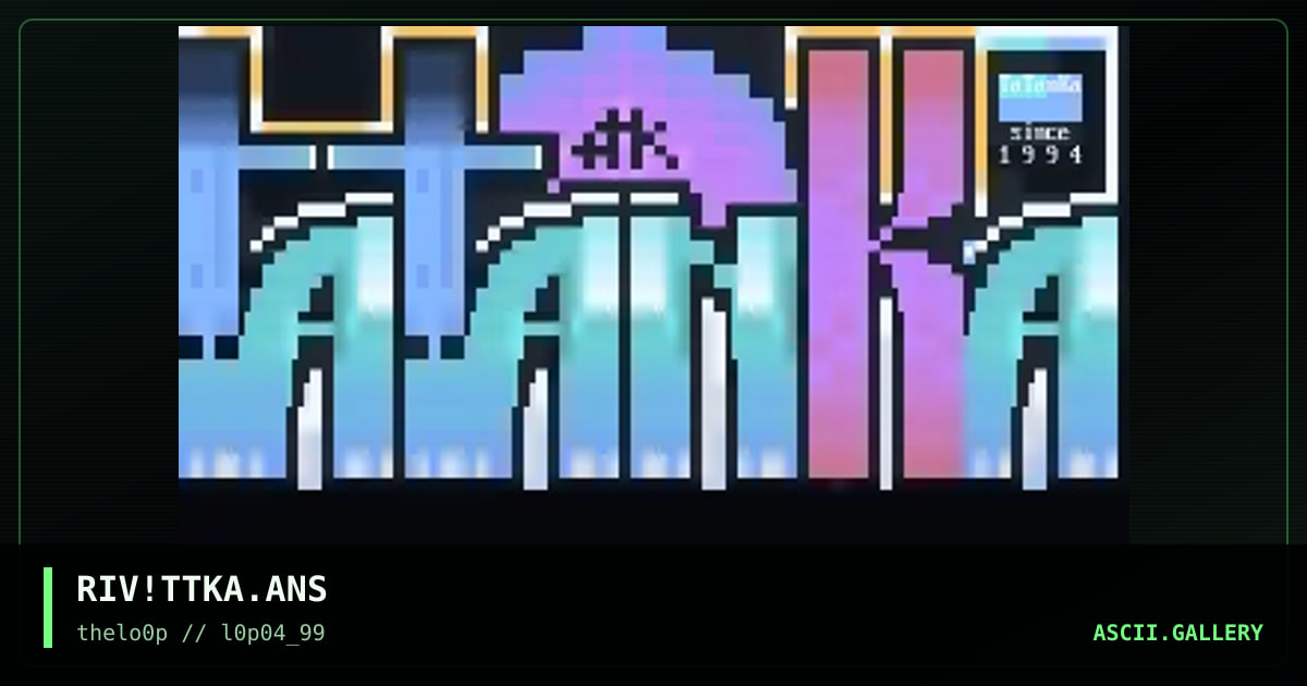 Ta-Ta-nKa Klan ;), by riven, 1999