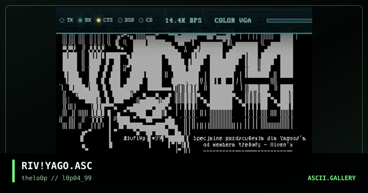 RIV!YAGO.ASC, by riven, 1999