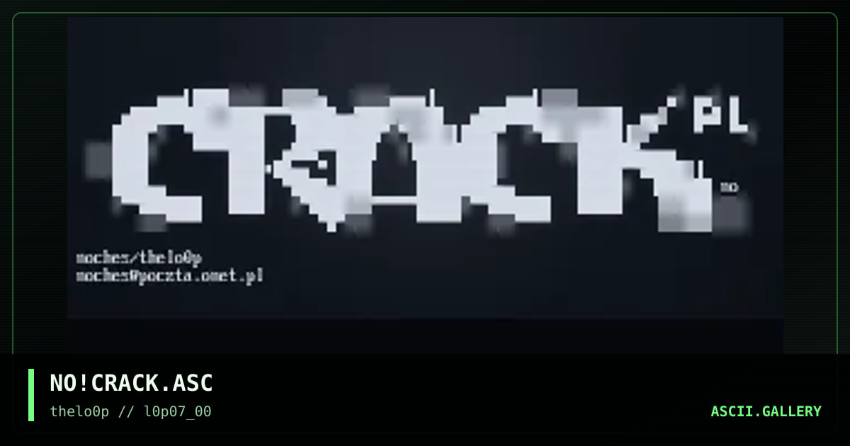 crackpl, by noches, 2000