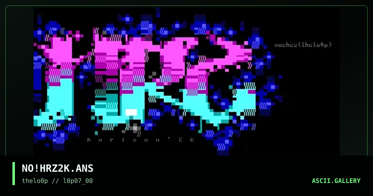 horizon'2k, by noches, 2000