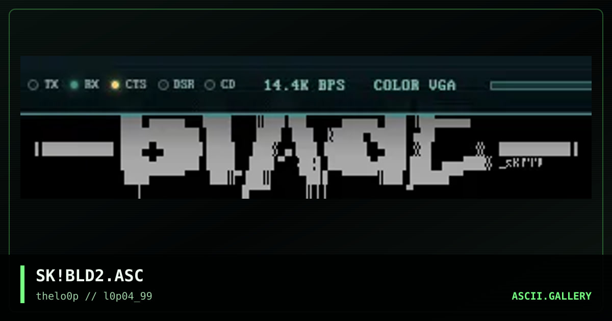SK!BLD2.ASC, by simonking, 1999