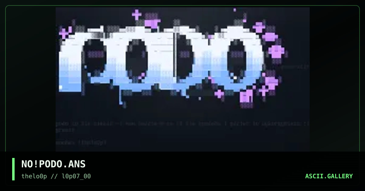 podo, by noches, 2000