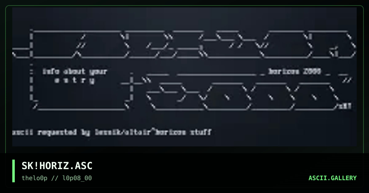 SK!HORIZ.ASC, by simonking, 2000