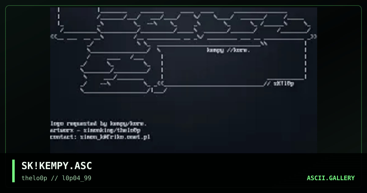 SK!KEMPY.ASC, by simonking, 1999