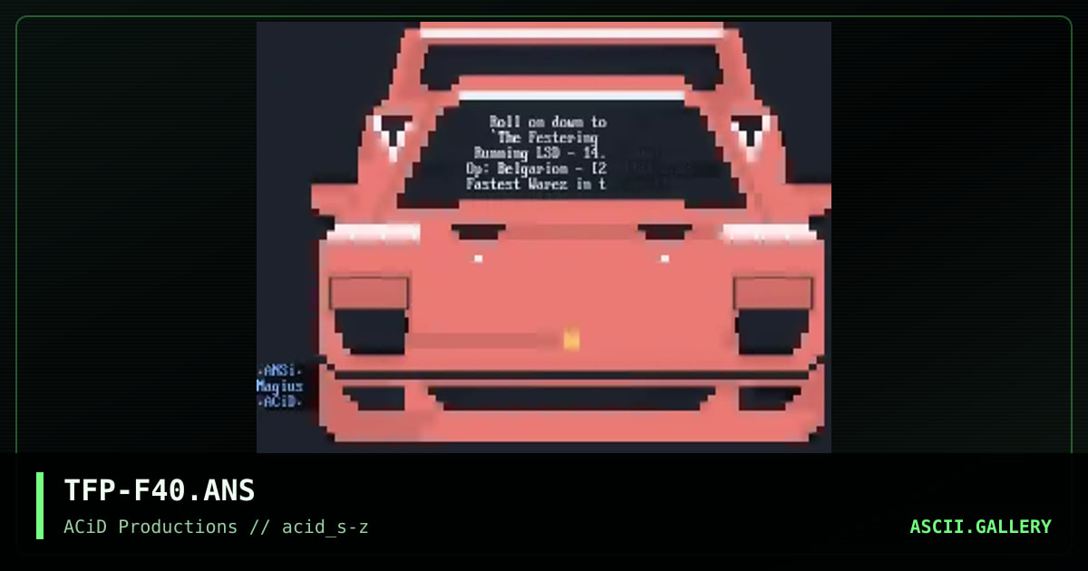 TFP-F40.ANS, by magius, 1990