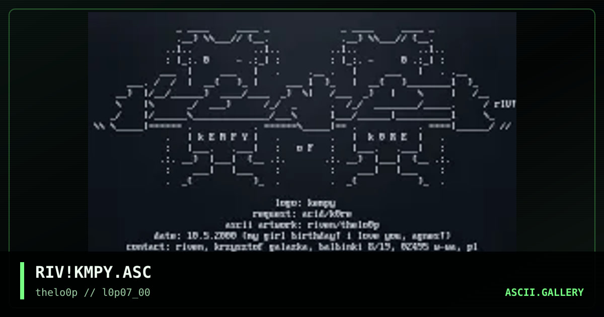 RIV!KMPY.ASC, by riven, 2000