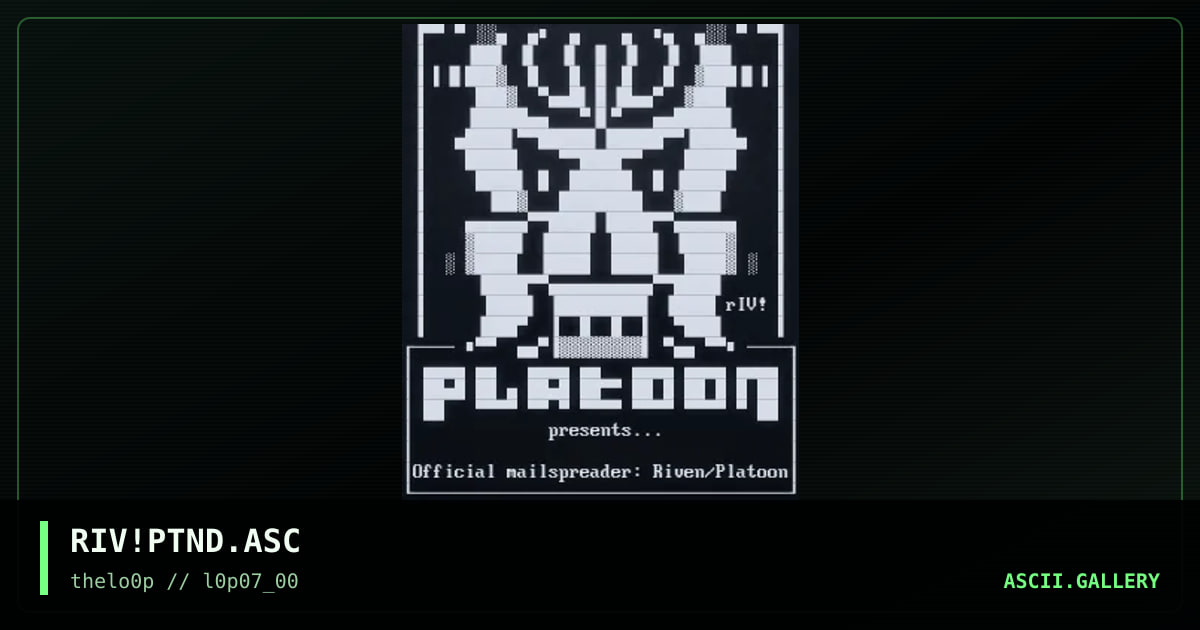 RIV!PTND.ASC, by riven, 2000
