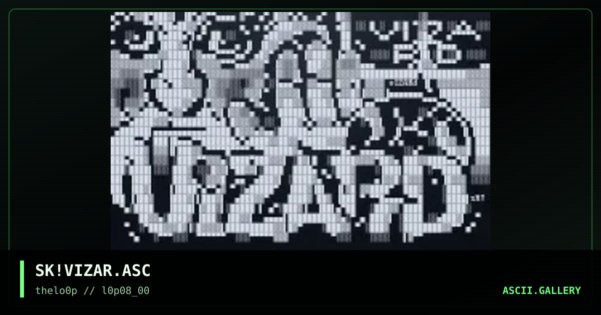 SK!VIZAR.ASC, by simonking, 2000