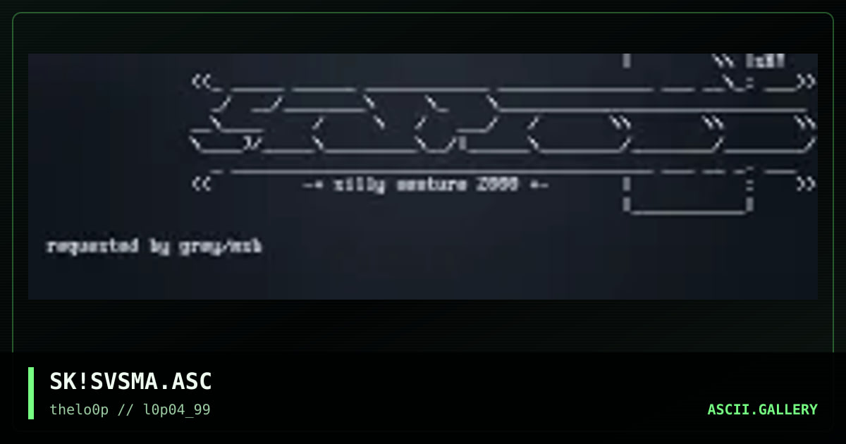 SK!SVSMA.ASC, by simonking, 1999