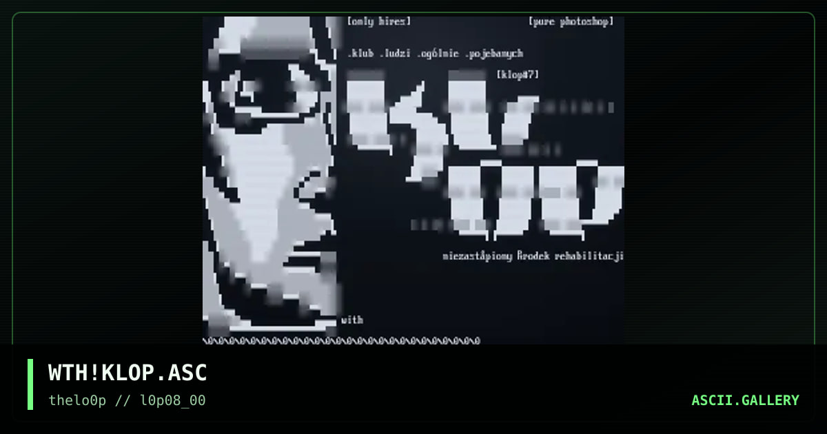 WTH!KLOP.ASC, by with, 2000
