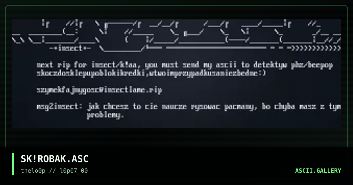 SK!ROBAK.ASC, by simonking, 2000
