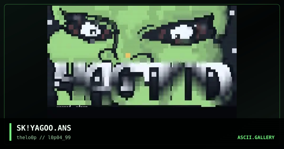 green yago0d =), by simonking, 1999