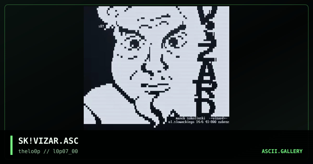 SK!VIZAR.ASC, by simonking, 2000