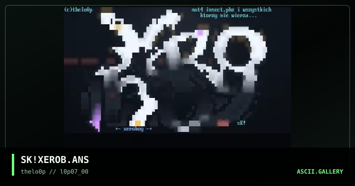 xeroboy, by simonking, 2000
