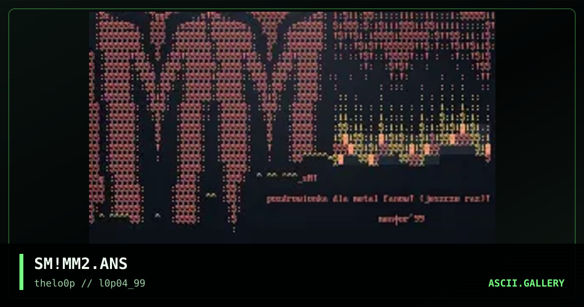 Metal Militia, by sir mentor, 1999