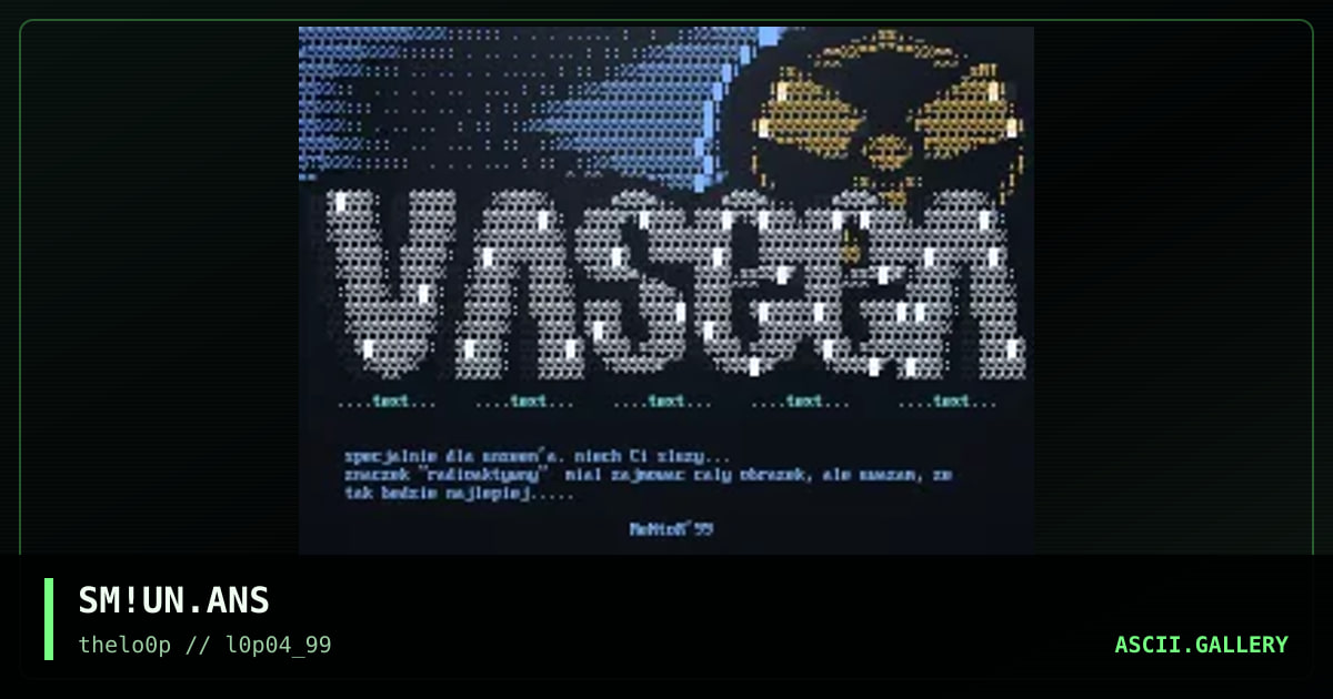 Unseen, by sir mentor, 1999
