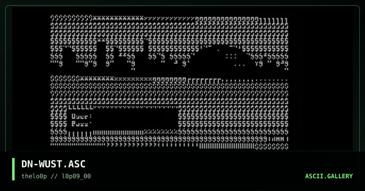 login matrix, by d0n, 2000