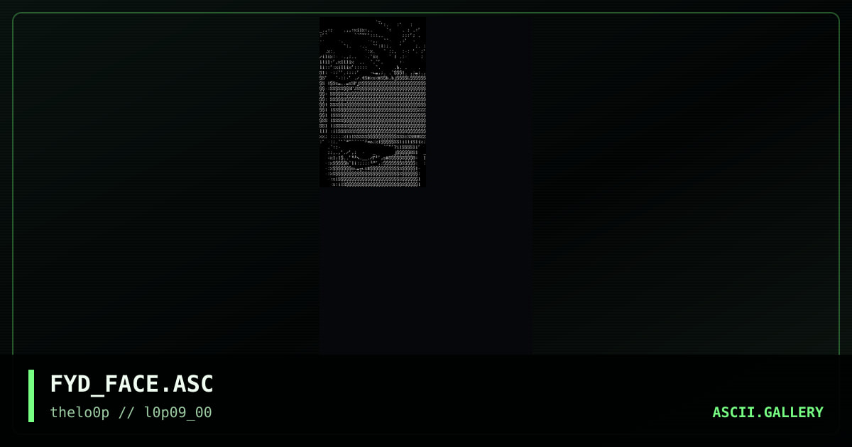 FYD_FACE.ASC, by floyd, 2000