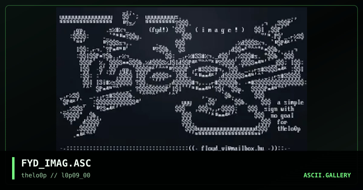 FYD_IMAG.ASC, by floyd, 2000
