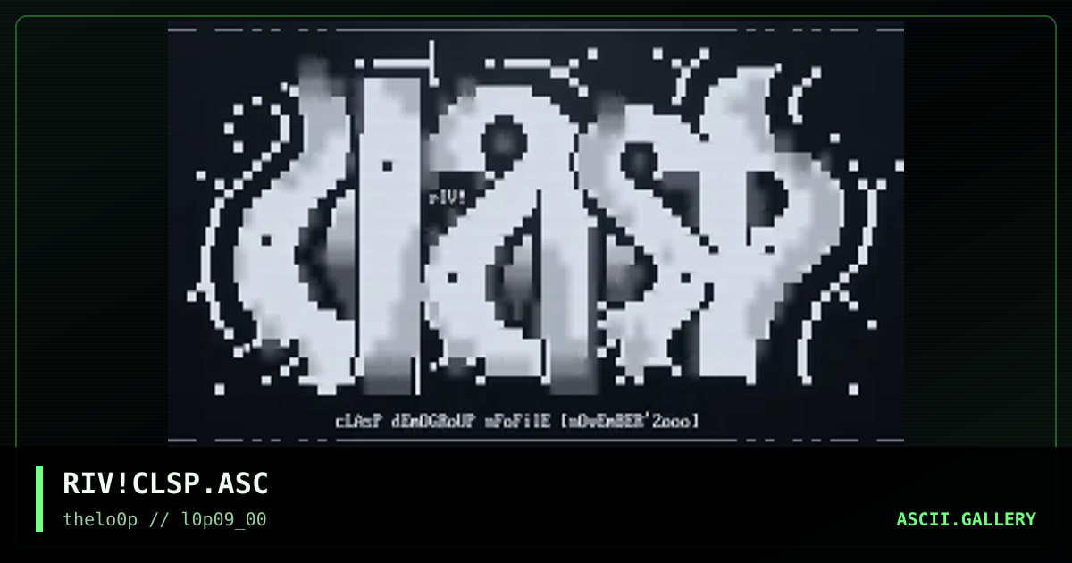 RIV!CLSP.ASC, by riven, 2000