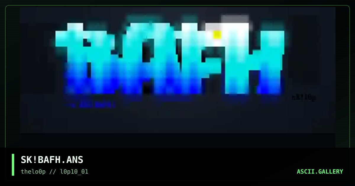 bASTARD aRTISTS lOGO, by simonking, 2001