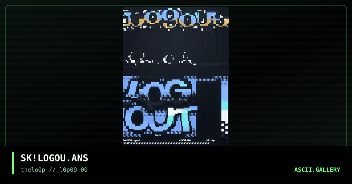 SK!LOGOU.ANS, by simonking, 2000