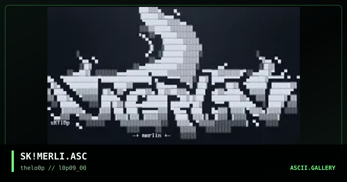 SK!MERLI.ASC, by simonking, 2000