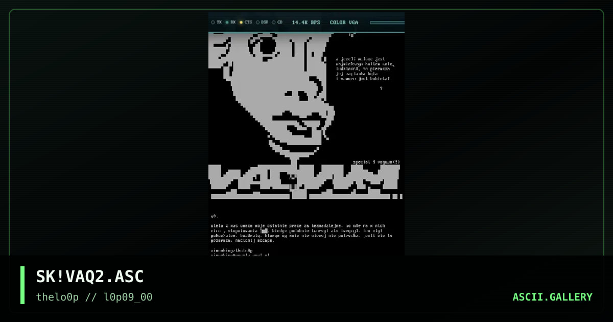 SK!VAQ2.ASC, by simonking, 2000
