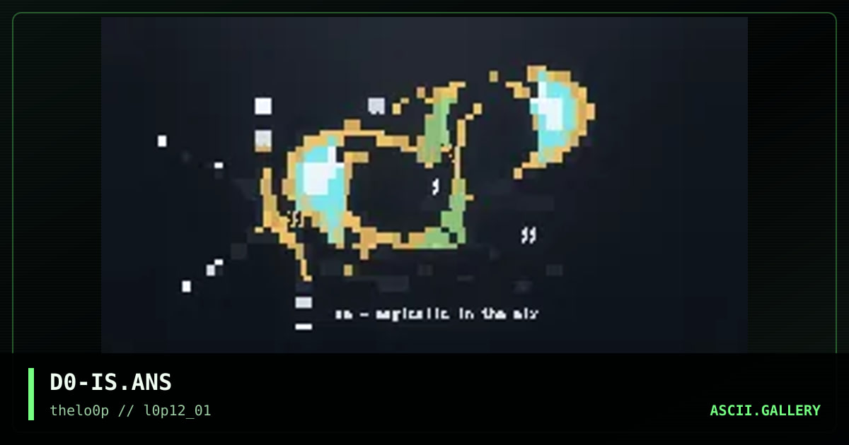 D0-IS.ANS, by d0n, 2001