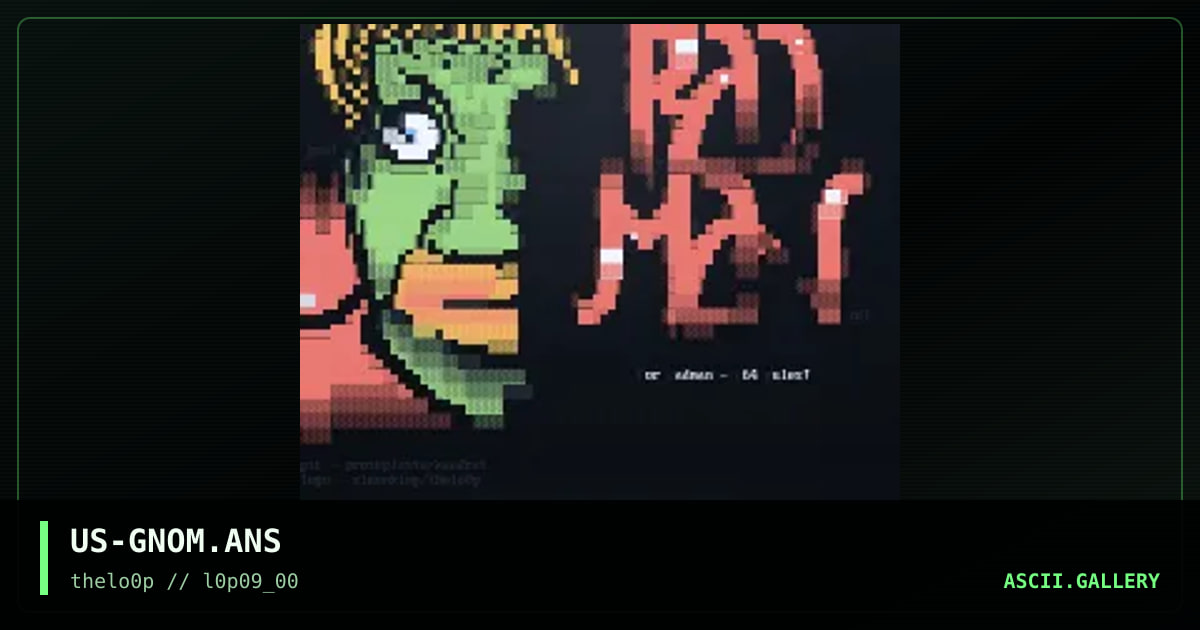 gnom for radman, by protoplasta, simonking, 2000