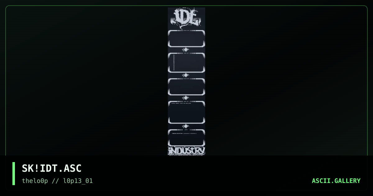SK!IDT.ASC, by simonking, 2001
