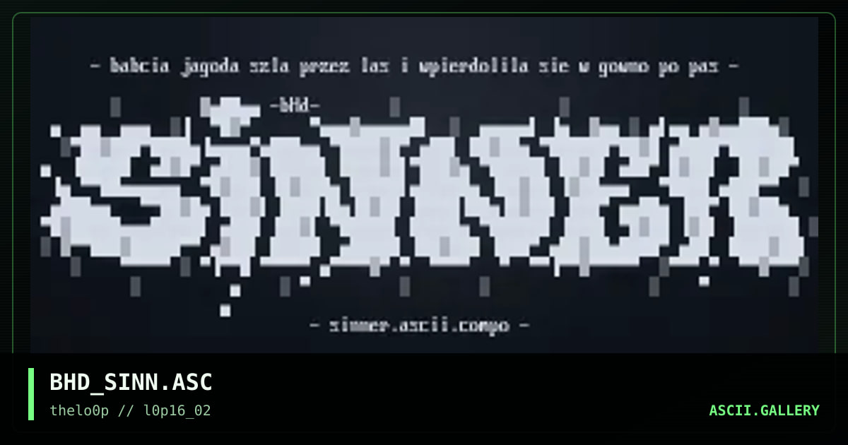 BHD_SINN.ASC, by butthead, 2002