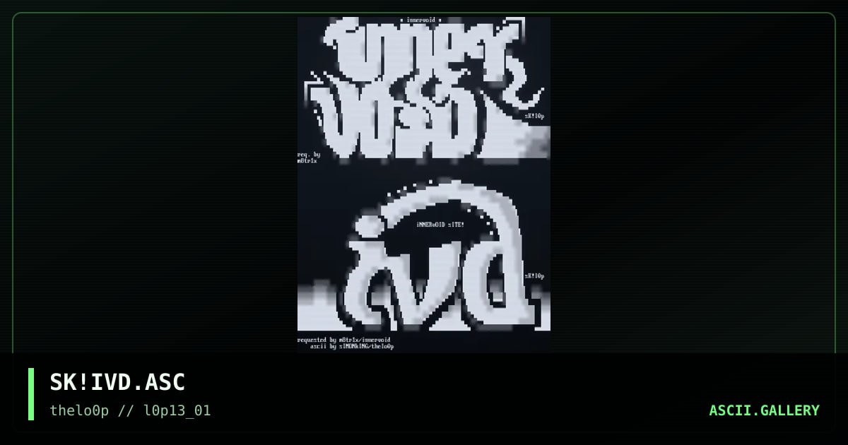 SK!IVD.ASC, by simonking, 2001
