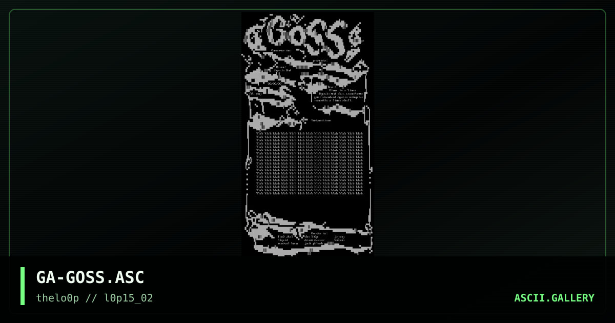 GA-GOSS.ASC, by gossamer axe, 2002