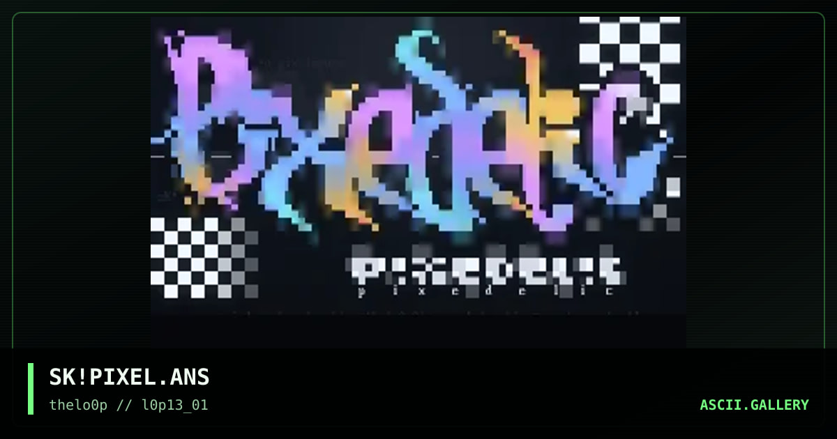 pixedelic, by simonking, 2001