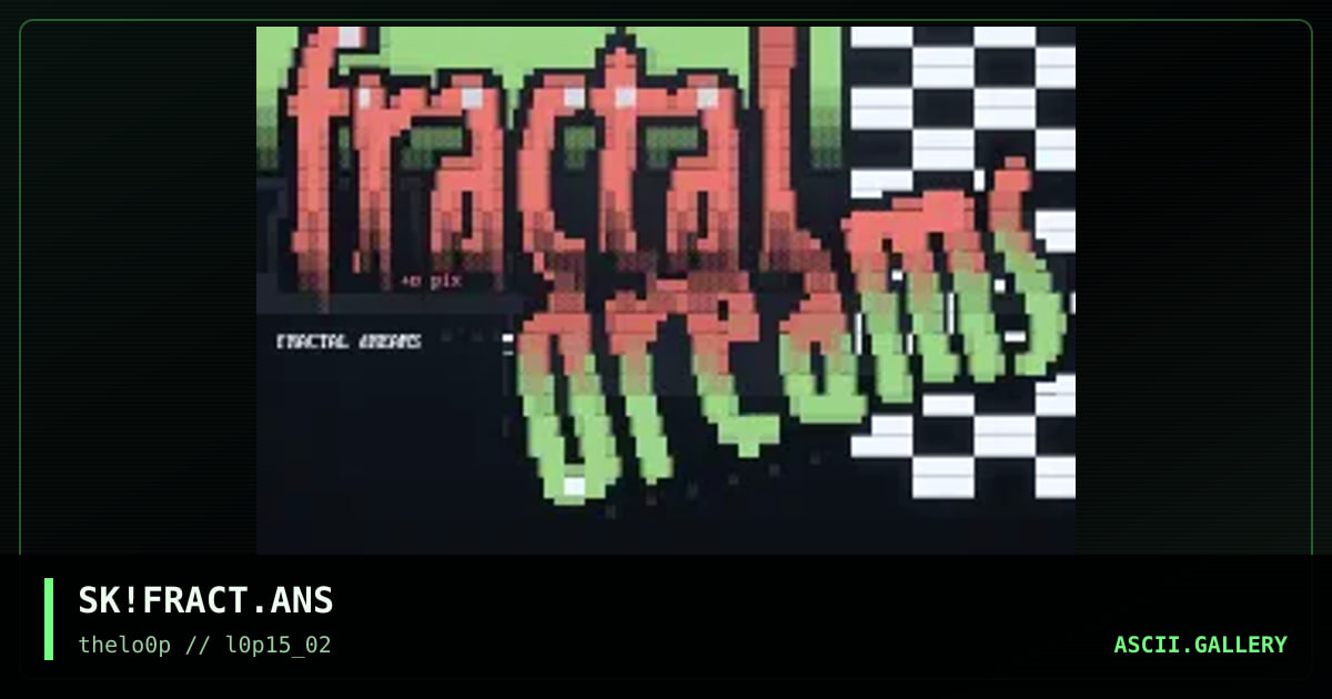 fRACTAL dREAMS, by simonking, 2002