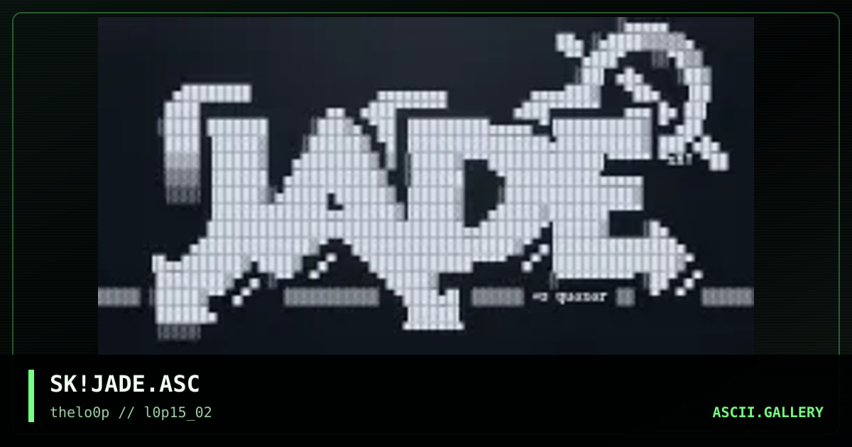SK!JADE.ASC, by simonking, 2002