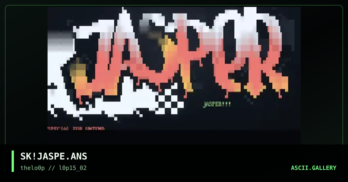 jASPER lOGO, by simonking, 2002