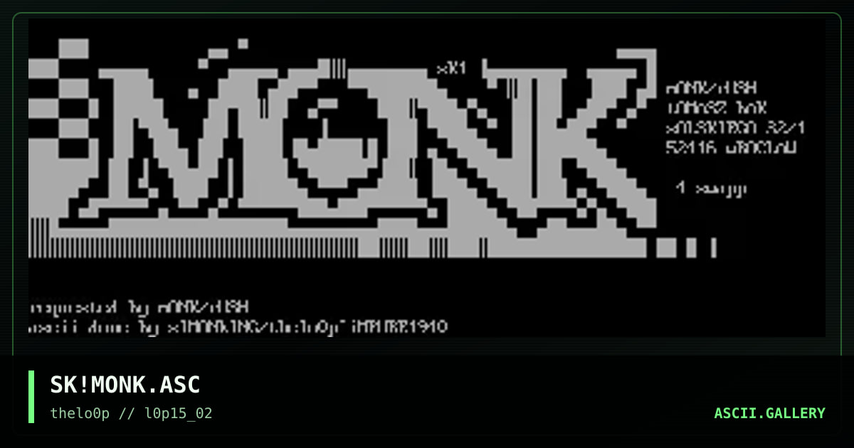 SK!MONK.ASC, by simonking, 2002