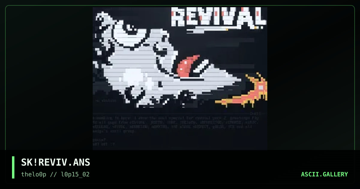 gUEST fOR rEVIVAL, by simonking, 2002
