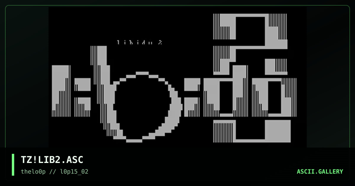 TZ!LIB2.ASC, by taz, 2002