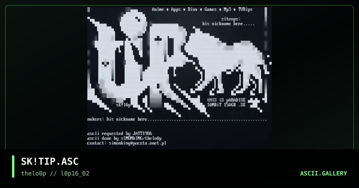 SK!TIP.ASC, by simonking, 2002