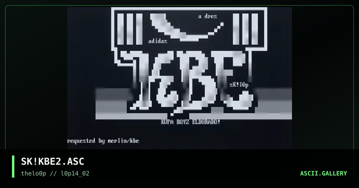 SK!KBE2.ASC, by simonking, 2002