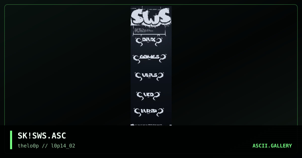 SK!SWS.ASC, by simonking, 2002