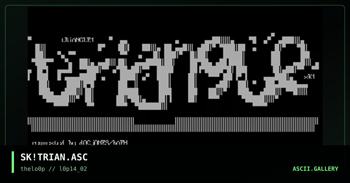 SK!TRIAN.ASC, by simonking, 2002