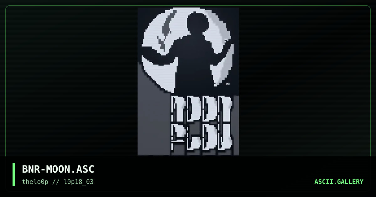 BNR-MOON.ASC, by binar, 2003