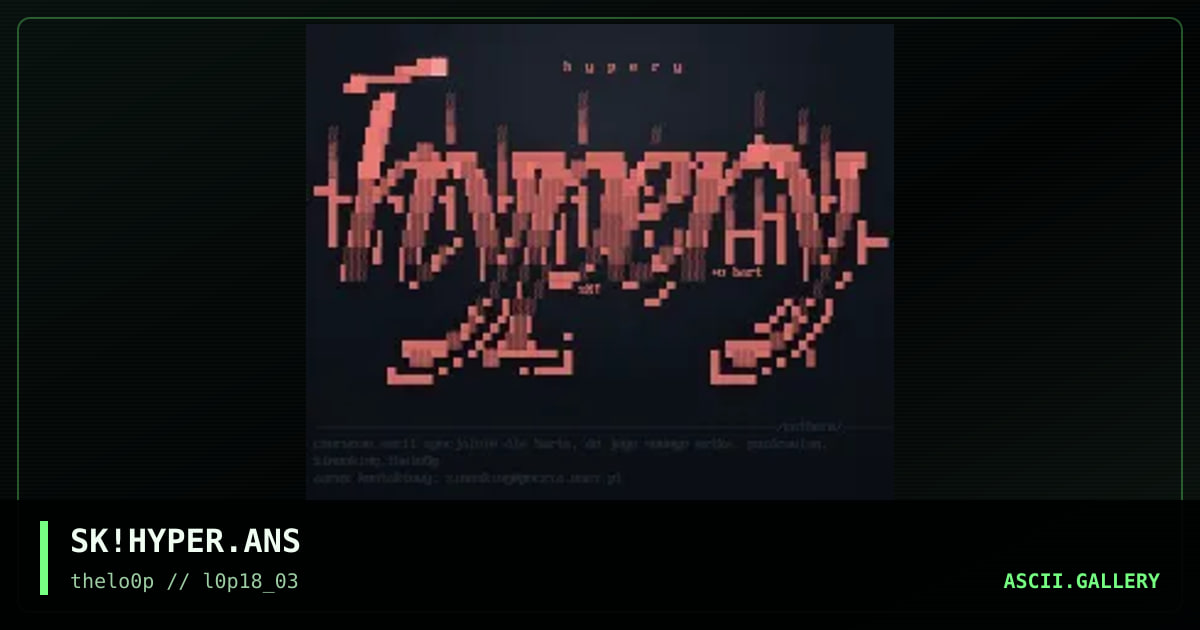 hyper, by simonking, 2003