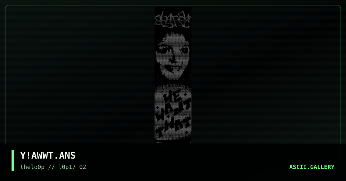 Y!AWWT.ANS, by yarx, 2002