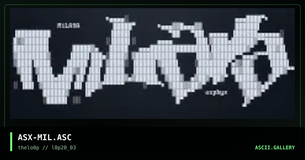 ASX-MIL.ASC, by asphyx, 2003
