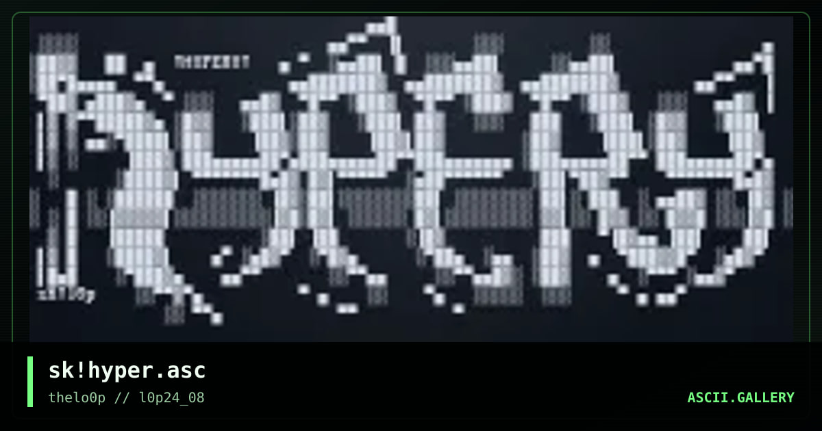 sk!hyper.asc, by simonking, 2008
